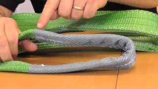 Webbing Sling LiftinGear 2 tonne by safetyliftingcom [upl. by Erehs]