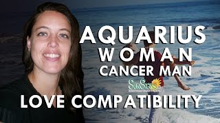 Aquarius Woman Cancer Man – Difficult To Connect [upl. by Kcirret588]