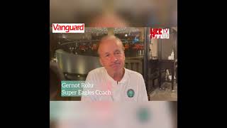 Super Eagles coach Gernot Rohr Postmatch interview after Nigerias 20 win over Liberia [upl. by Bihas]