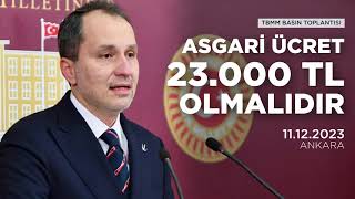 Asgari Ücret 23 Bin TL Olmalıdır [upl. by Glaab]