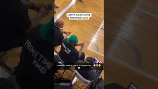 LeBron caught using Streameast 💀 lebron nba [upl. by Pris640]