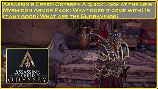 Assassins Creed Odyssey  Myrmidon Armor Pack [upl. by Keen84]