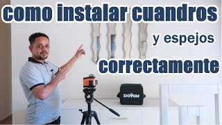 COMO INSTALAR TUS CUADROS CORRECTAMENTE [upl. by Yar]