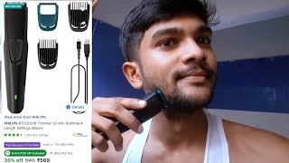 Philips Trimmer BT123318 review 🔥 [upl. by Ahsinej219]