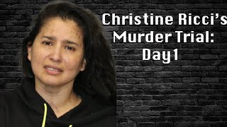 Lunged Into Her Knife or Jealous Attack Christine Ricci Trial Opening Statement [upl. by Alasteir]