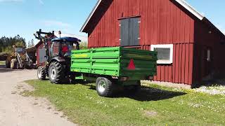 Mångsidig tippvagn 5 ton 23TV50 med hydraulisk tippning  5 tonne tipping trailer [upl. by Mohr801]