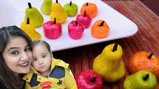 How to make Marzipans  Homemade Marzipans  Marzipans recipe using Cashew nuts [upl. by Mahalia]