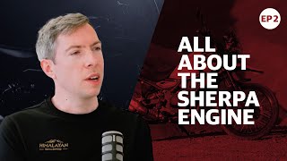 BuiltByTheHimalayas  What’s New in the Sherpa Engine  Royal Enfield Pure Podcast [upl. by Ayotal]