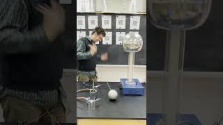 Lighting a Bunsen Burner with Static Electricity  Blooper Reel [upl. by Ryle]