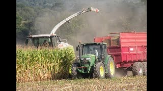 FD CUMA MORBIHAN  Ensilage maïs 2017 UD CUMA [upl. by Gibbon236]