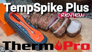 ThermoPro TempSpike Plus 600ft Wireless Meat Thermometer REVIEW [upl. by Artenal85]