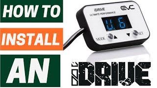 How to install an Ultimate9 EVC iDrive Throttle Controller Demo [upl. by Cherida]