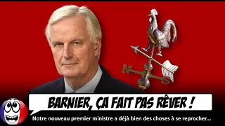 Les CASSEROLES du nouveau premier ministre Michel Barnier  provax proEU girouette [upl. by Rillings]