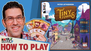 Tiny Towns  How To Play [upl. by Nitnerb789]