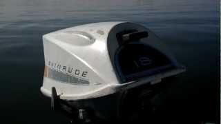 1968 18802E Evinrude 18 HP Outboard [upl. by Dagmar138]