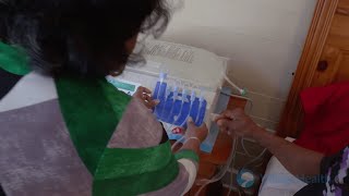 Peritoneal Dialysis Demonstration [upl. by Paucker]