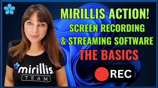 Action Screen Recording and Streaming Software  Basic Tutorial [upl. by Rusticus]