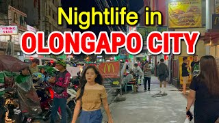 Nightlife in OLONGAPO CITY PHILIPPINES  Walking Streets of Olongapo Zambales at Night [upl. by Karisa]