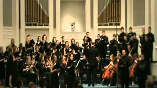 Baylor Chamber Singers  Mozart Vesperae Solennes de Confessore  Beatus Vir [upl. by Annmarie]