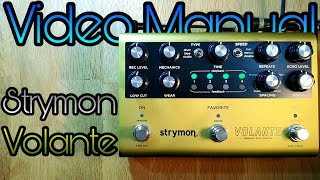 Video Manual Strymon Volante [upl. by Katinka]