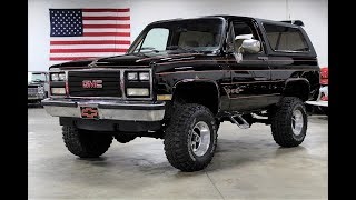 1990 GMC JIMMY [upl. by Jamnis]