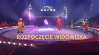 OSTATNI SPEKTAKL CYRKU ARENA  CYRK MARZEŃ 2023 ROZPOCZĘCIE WIDOWISKA W OSTROWCU ŚWIĘTOKRZYSKIM [upl. by Chao]