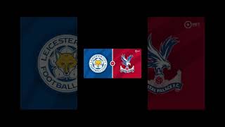 My prediction for lcfc vs palace foryou football shorts [upl. by Ayra511]