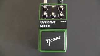 Nobels ODRS Overdrive Special  Vintage Guitar Effect Pedal  Sound Demo [upl. by Rima617]