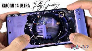 Xiaomi 14 Ultra PUBG Gaming review Snapdragon 8 Gen 3  FPS amp Battery Drain test [upl. by Prussian]