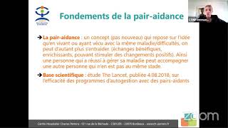 Emmanuelle DOURIEZNICOU PsyHope quotLe médiateur de santépair lutte contre la stigmatisationquot [upl. by Albion]