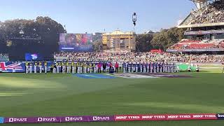 National Anthems Australia Vs Afghanistan Adelaide Oval t20 World Cup 2022 [upl. by Donavon]