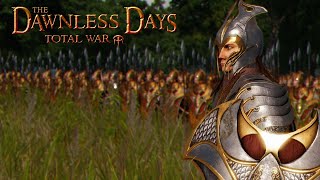 SAURON INVADES THE WOODLAND REALM  Dawnless Days Total War Multiplayer Battle [upl. by Deron]