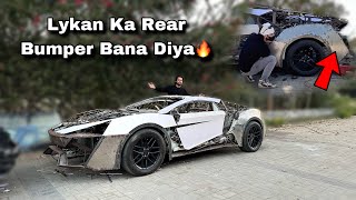 Lykan Ka Rear Bumper Bana Diya🔥 Handmade Spercar😱 [upl. by Ap]