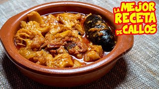 La MEJOR receta de CALLOS a la MADRILEÑA del MUNDO [upl. by Warden306]