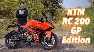 2022 KTM RC 200 GP Edition Review  Worth Buying [upl. by Christis224]