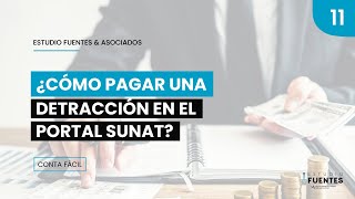 Pago detracciones sunat en linea 2022 ►Pagar detracciones sunat online 2022 [upl. by Kondon273]