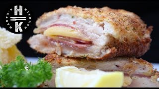 Super Quick Chicken Cordon Bleu  Hasteskitchen [upl. by Rehc]