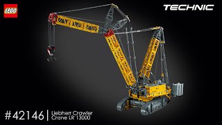 LEGO Technic  Liebherr Crawler Crane LR 13000 42146 [upl. by Derina]