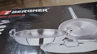 Bergner Cookware Set Unboxing  No Promotion Best or Worst 👀🤔🤫 Bergner நல்லா இருக்கா இல்லையா [upl. by Stringer952]