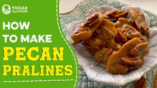 Pecan Praline Recipe  How to Make Pecan Pralines [upl. by Joby]