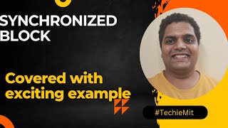 Synchronized Block in Java  MultiThreading with Example [upl. by Arres]