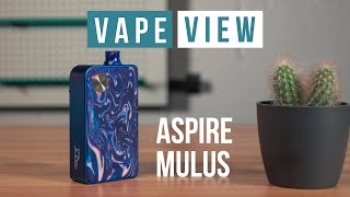 Aspire Mulus Pod Kit Review Vape Kit Unboxing [upl. by Angelo]