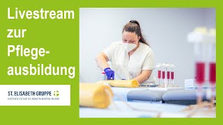 Pflegeausbildung der St Elisabeth Gruppe – Fragen und Antworten im Livestream [upl. by Querida]