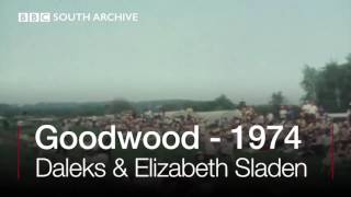 Elisabeth Sladen InterviewGoodwood 1974 [upl. by Etheline]