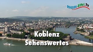 Koblenz  Stadt  Sehenswürdigkeiten  RheinEifelTV [upl. by Halihs995]