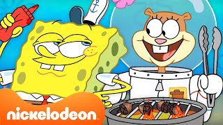 Bob Esponja  Churrasco de Verão do Bob Esponja 🍔  Compilação de 30 Minutos  Nickelodeon [upl. by Unders405]