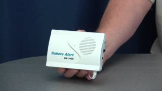 Dakota WR 3000E Driveway Alarm Chime Video [upl. by Hackathorn]