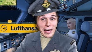 Mein erster NACHTFLUG als Pilot der LUFTHANSA [upl. by Cornwall]