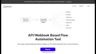 Connect any API or Webhook and write script using Viascoket EBL [upl. by Lonier]