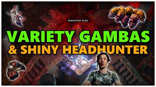 PoE Variety gambas amp shiny Headhunter  Stream Highlights 729 [upl. by Zannini]